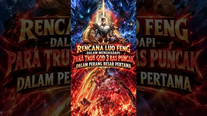 RENCANA LUO FENG DALAM MENGHADAPI PARA TRUE GOD 3 RAS PUNCAK BESERTA PASUKANNYA