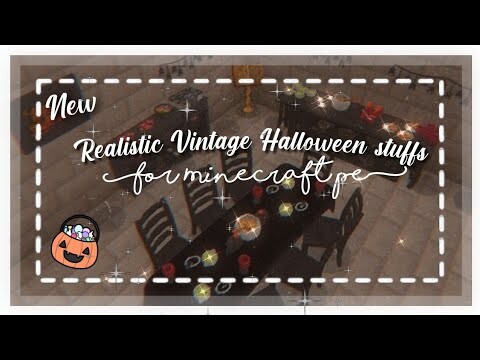 ✞︎𝑺𝒑𝒐𝒐𝒌𝒚 𝑯𝒂𝒍𝒍𝒐𝒘𝒆𝒆𝒏 𝑽𝒊𝒏𝒕𝒂𝒈𝒆 𝑫𝒆𝒄𝒐𝒓 [Halloween Stuffs and more] for Mcpe🎃👻