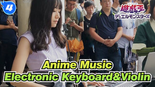 [Anime Music] Electronic Keyboard&Violin Performance in Fancy Frontier 34_4