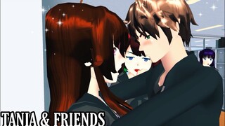 TANIA & FRIENDS #part 7 DRAMA SAKURA SCHOOL SIMULATOR | MUTIA ANIMASI | PEANUT BUTTER