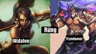 Tryndamer Đi Rừng Vs Nidalee Và Cái Kết | Quân Best Tryndamer Rừng