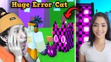 Nakuha Namin Ang HUGE ERROR CAT Pero May Mali | Pet Simulator X April Fools Update With @leukalove