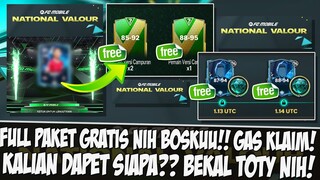 📌FREE PAKET LAGI!! GRATIS PAKET PEMAIN 88 - 95 & 87 - 94 EVENT NATIONAL VALOUR EA SPORT FC 24 MOBILE