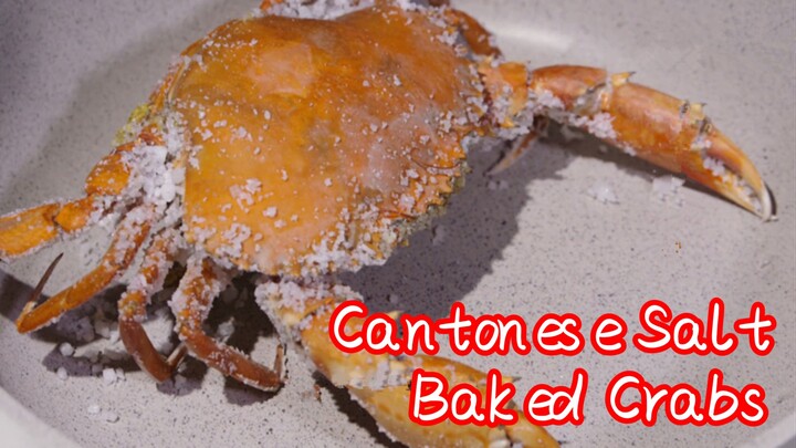 Cantonese Salt-Baked Crabs