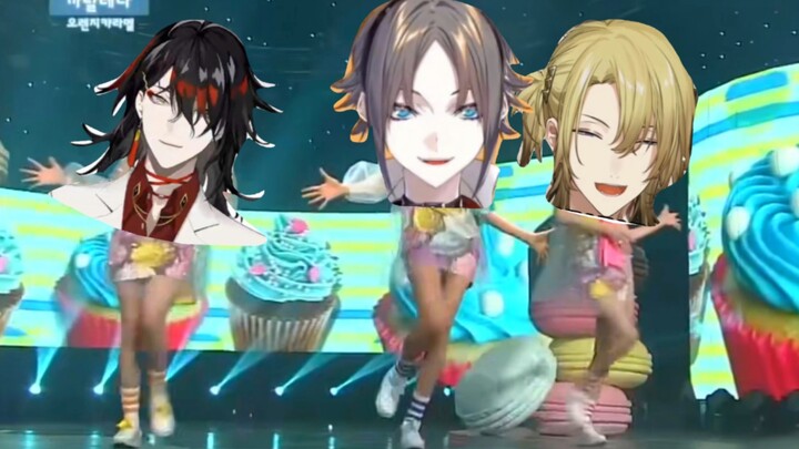 【ไอดอลเกิร์ลกรุ๊ปสามคน】Rainbow Society Vox Mysta Luca