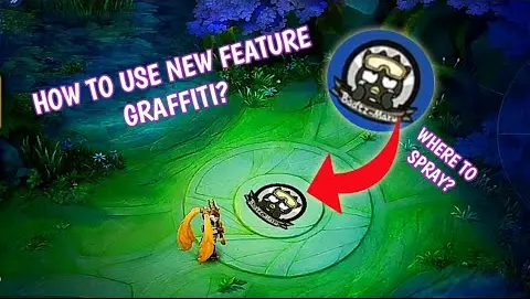 How to use new feature Graffiti in Mobile Legends 2022? Where to spray Graffiti?