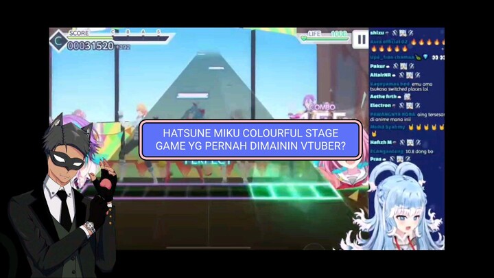 HAH GAME YG PERNAH DIMAINKAN OLEH VTUBER? Game Hatsune Miku Colourful Stage!