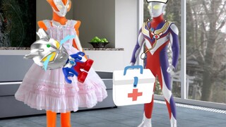 Video Khai Sáng Đồ Chơi Dòng Ultraman: Cô bé Ciro Ultraman hiểu chân lý rửa tay trước khi ăn