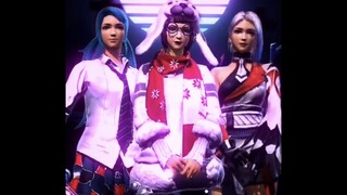 CUMA BERTIGA NIH , RRQ AICHAN HEYRIRI & AURA DYAH
