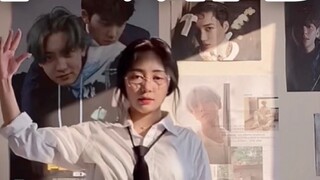 [غلاف أغنية Kep1er'WA DA DA'] سمعت أن شخصًا ما يريد ارتداء النظارات بشكل شبه دائم