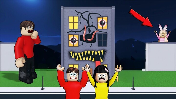 Yuta, Mio Dan Baby Celine Masuk Ke Hotel Angker Penuh Hantu  ROBLOX