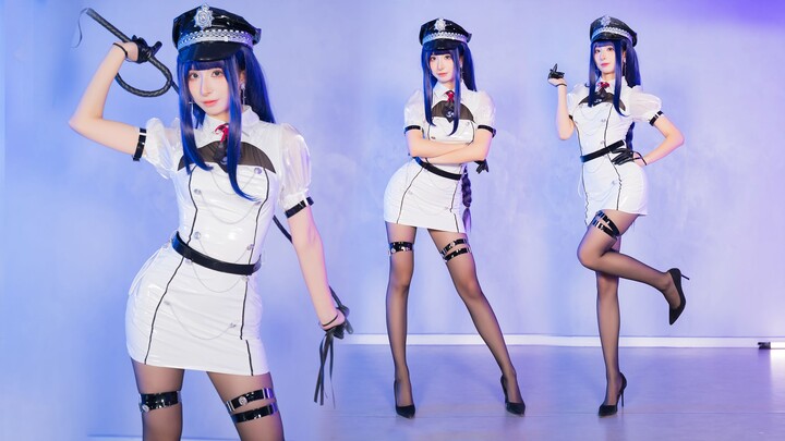 ถ้าทำตัวไม่ดี น้องสาวฉันจะสอนเธอ♥Thor Policewoman cos