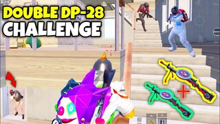 🔥 only *Double DP-28* challenge in PUBG Mobile ERANGEL 2.0 - MRX