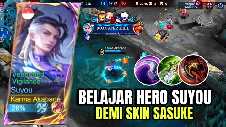 BELAJAR HERO SUYOU DEMI SKIN SASUKE