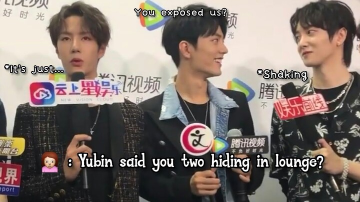 【BJYX/博君一肖】Yubin exposed Xiao Zhan and Wang Yibo