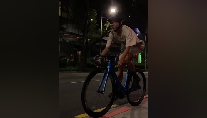 end of an era.                                              fixedgear fypシ singapore fixie orchardr