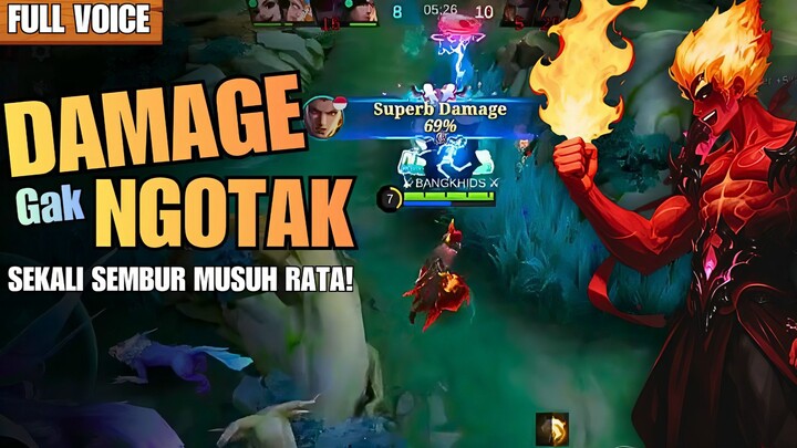 DAMAGE GAK NGOTAK! Sekali Skill Musuh Rata! 😱 ||BUILD VALIR SAKIT DAN KERAS 2026 TERBARU.