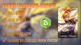 NEW FANNY LIGHTBORN SCRIPT SKIN | LATEST PATCH | MOBILE LEGENDS