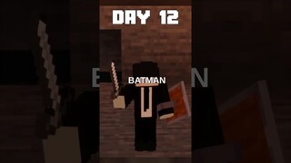 I Survived 100 Days as Batman in Minecraft