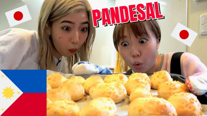 PANDESAL IN JAPAN!? | Japanese girls bake and eat Pandesal for the first time ðŸ˜‹ðŸ�ž