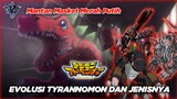 Maskot Pertama Digimon Yang Merah Putih! Evolusi Tyrannomon Dan Jenisnya! Digimon Adventure