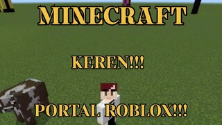 MINECRAFT - MEMBUAT PORTAL ROBLOK!!! PART 1