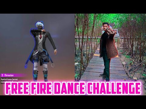 FREE FIRE DANCE CHALLENGE! - (In Real Life)