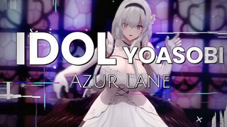 [Azur Lane MMD] HMS Scylla｢ｱｲドﾙ｣