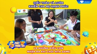 Hiếu thảo và luôn khiến cha mẹ hạnh phúc là những điều con nhận ra khi chơi Hita Game