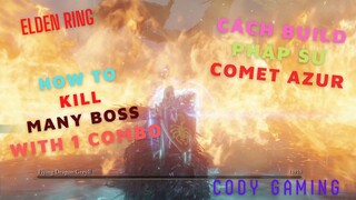 Cách build combo COMET AZUR việc nhẹ lương cao  -  1 combo COMET AZUR for ANYBOSS [4k 60fps]