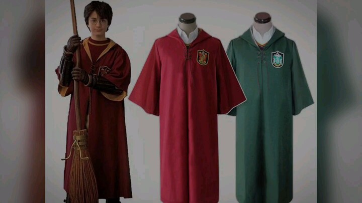 Replika Jubah Quidditch Hogwarts yang ada diseri film Harry Poterr untuk cosplay/ halloween.Rp 360K