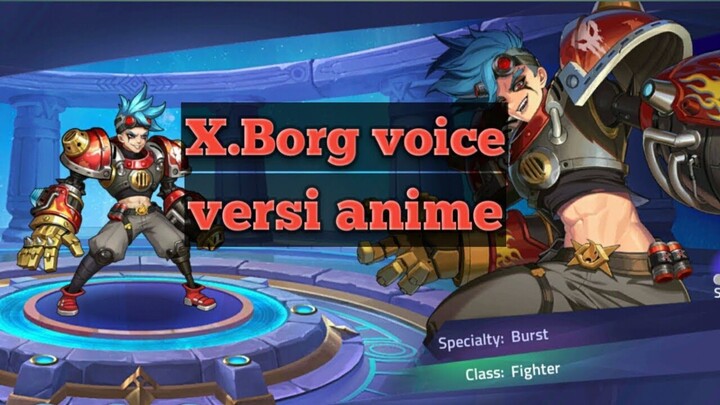 X BORG Japanese Voiceline