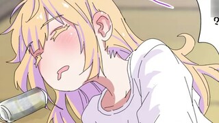 The strict father turned into a beautiful golden-haired girl (stop being a father)