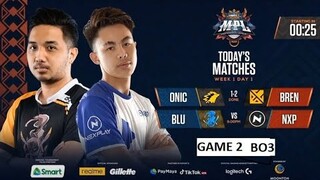 TARA NOOD! NXP SOLID VS BNK BLU FIRE GAME 1