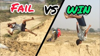 Best Wins VS Fails Compilation | Flip | Parkour | Hight Flip | #flipper #flipping #fail #win #stunt