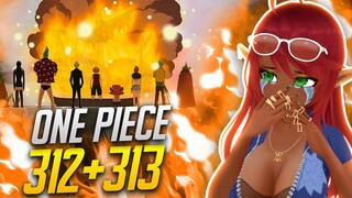 This episode broke me... Second one healed me! | One Piece Episode 312/313 Reaction
