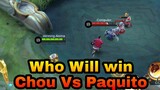 "Paquito Fulgent Punch" | Who is better ? Paquito or Chou ? | #mlbb #mobilelegends #mlbbpaquito