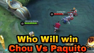 "Paquito Fulgent Punch" | Who is better ? Paquito or Chou ? | #mlbb #mobilelegends #mlbbpaquito