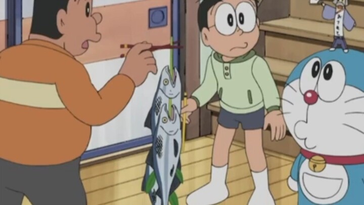 giant menangkap ikan