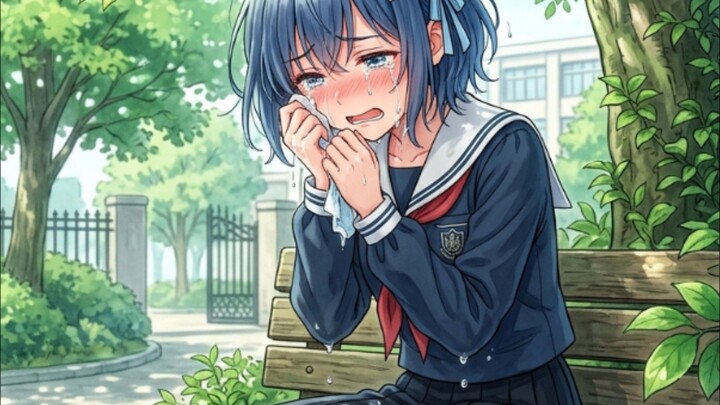 伝えられなかった想いと、こぼれ落ちた涙の行方……💔☁️どんなに切なくても、彼女の笑顔はやっぱり愛おしい。📌 Anime: マケインが多すぎる！ (Make Heroine ga