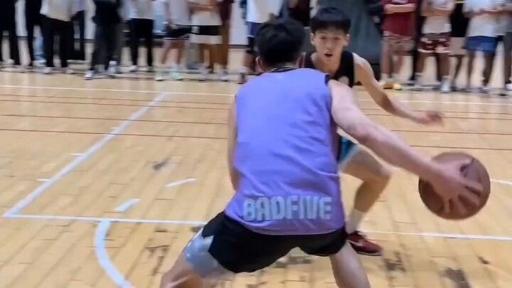 Can’t out-dunk him, and can’t win in one-on-ones either.