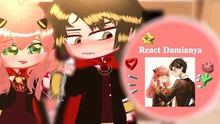 『Anya and Damian Imperial+ the class react to 💗Damianya💗』╽AnyaxDamian╿Damianya react𖤐╎Edits┆Part 5║