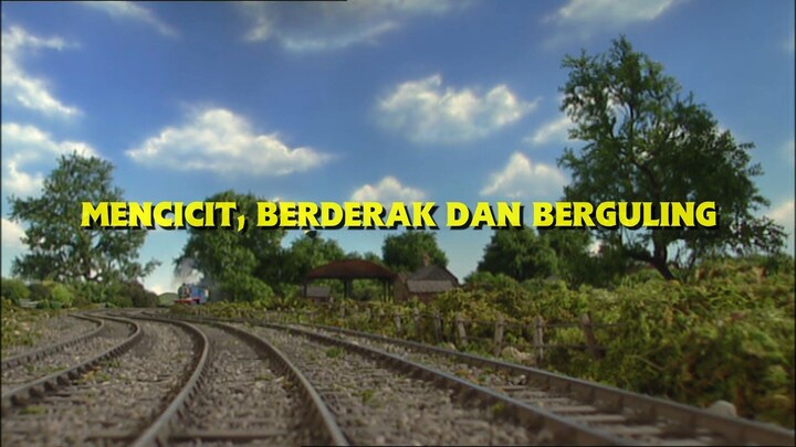 Thomas And Friends S8E5 - Squeak, Rattle and Roll | Mencicit, berderak dan bergul [Bahasa Indonesia]