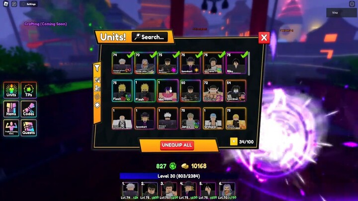 Mamank Gojo The Best Unit Buat Story Mode
