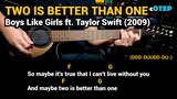 Two Is Better Than One - Boys Like Girls (2009) - Easy Guitar Chords Tutorial with Lyrics (DEMO)