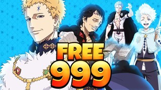 THE *BEST* F2P BANNER IS COMING TO GLOBAL! 999 FREE PULL SELECTION IN 2 WEEKS! | Black Clover Mobile