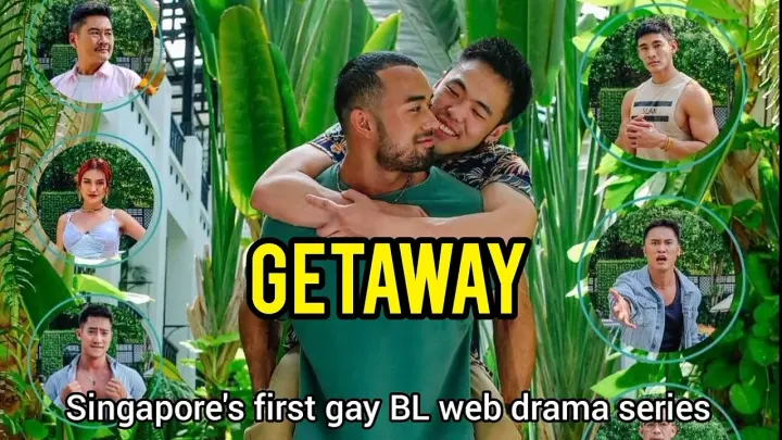 'Getaway', Singapore's first gay BL web drama series!! coming this May on  @Dear Straight People