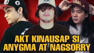 AKT NAGSORRY NA KAY ANYGMA PARA MATAPOS NA ANG ISSUE
