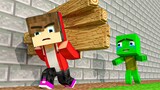 Unhappy life Of Mikey and JJ | Maizen Minecraft
