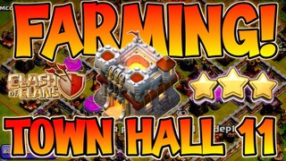 TOWN HALL 11 FARMING TROOPS 2022 AFTER UPDATE | NEW BEST TH11 STRATEGY | CLASH OF CLANS